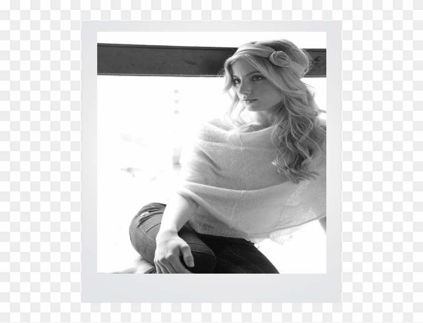 Kate-polaroid - Girl Clipart