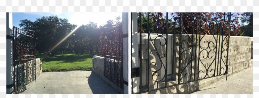 Cemeterycollage2 - Gate Clipart #3179666