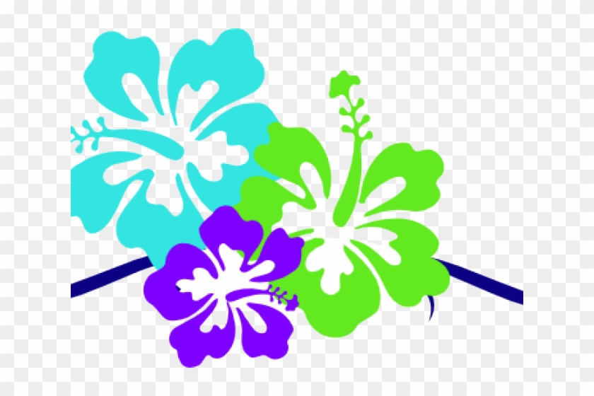 Jamaica Clipart Hawaiian Flower - Hibiscus Flowers Clip Art - Png Download #3179854