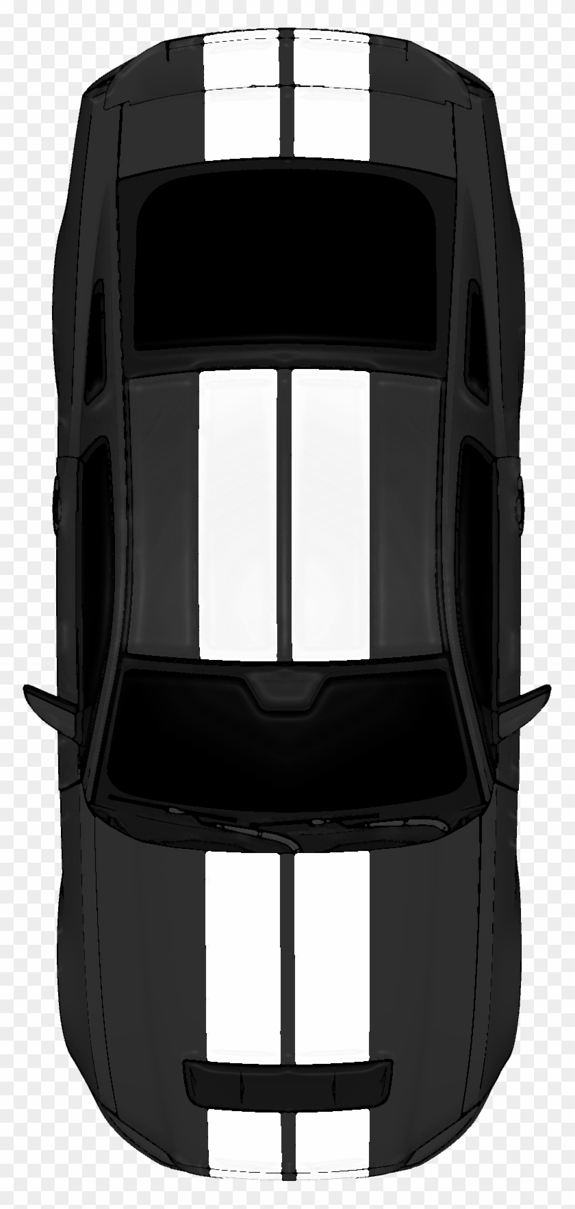 Cars Top View Png - Ford Mustang Top View Clipart #3179858