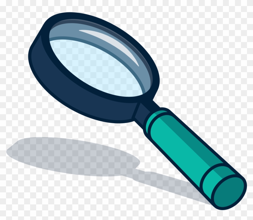 A Magnifying Glass Being Used To Scrutinise Clipart #3180337