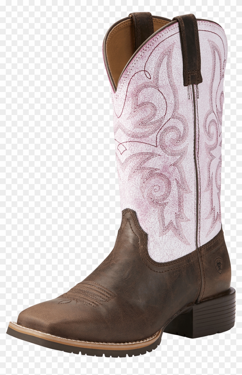 Pink Transparent Boots - Ariat Women's Hybrid Rancher Western Boots Clipart