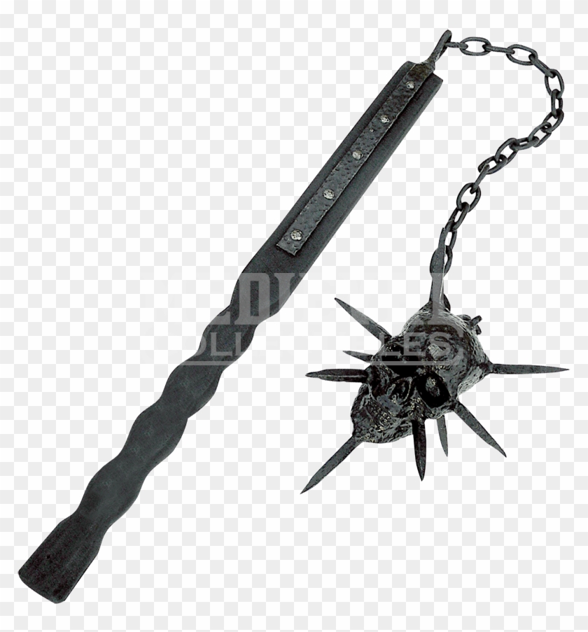 Medieval Flails Functional Spiked - Medieval Flail Clipart