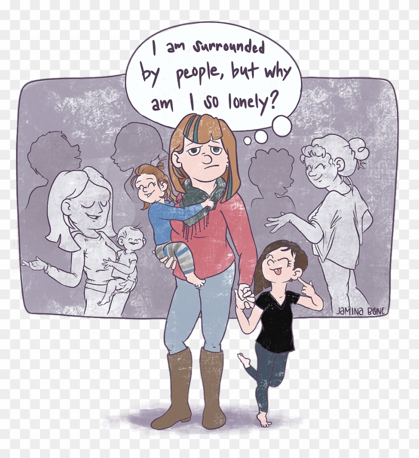 Finding Hope And Acceptance In Motherhood Popularly - Cartoon Clipart #3181089