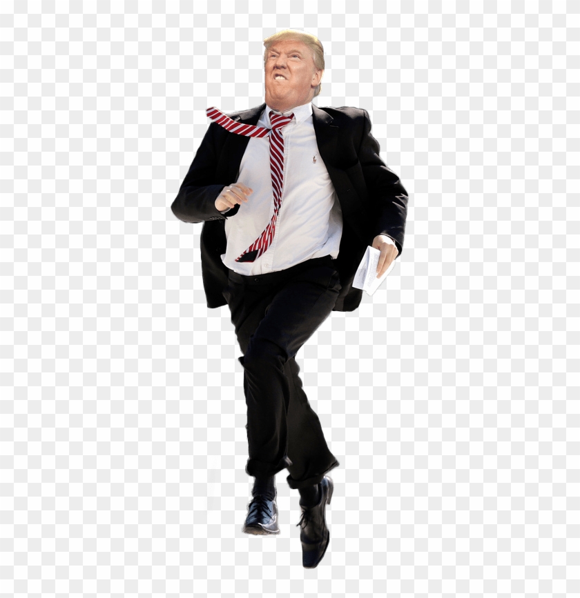 Donald Trump Running Transparent Clipart