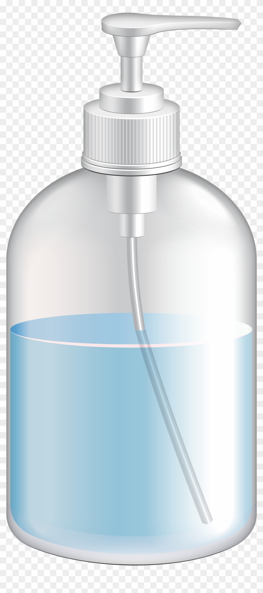Hand Soap Bottle Transparent Image - Plastic Bottle Clipart #3181149