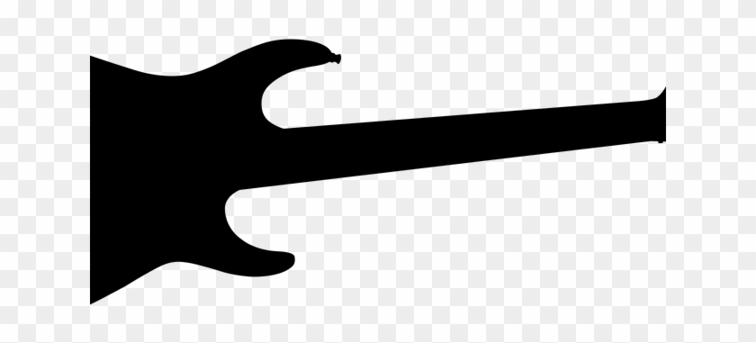 Guitar Silhouette Vector - Hand Clipart