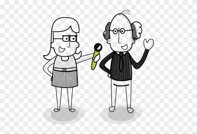 Expert Interview - Cartoon Clipart