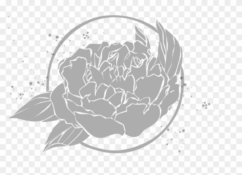 Cropped Blank Rose Gold - Sketch Clipart #3182060