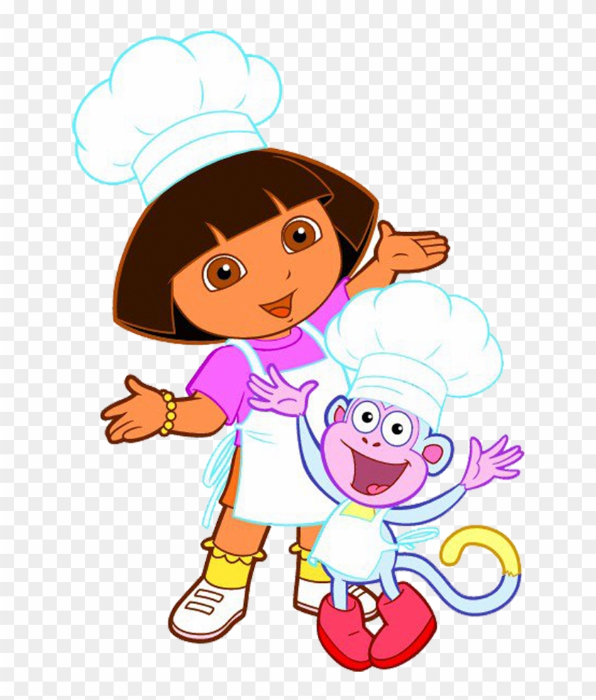 Dora The Explorer - Dora The Explorer Chef Clipart #3182230