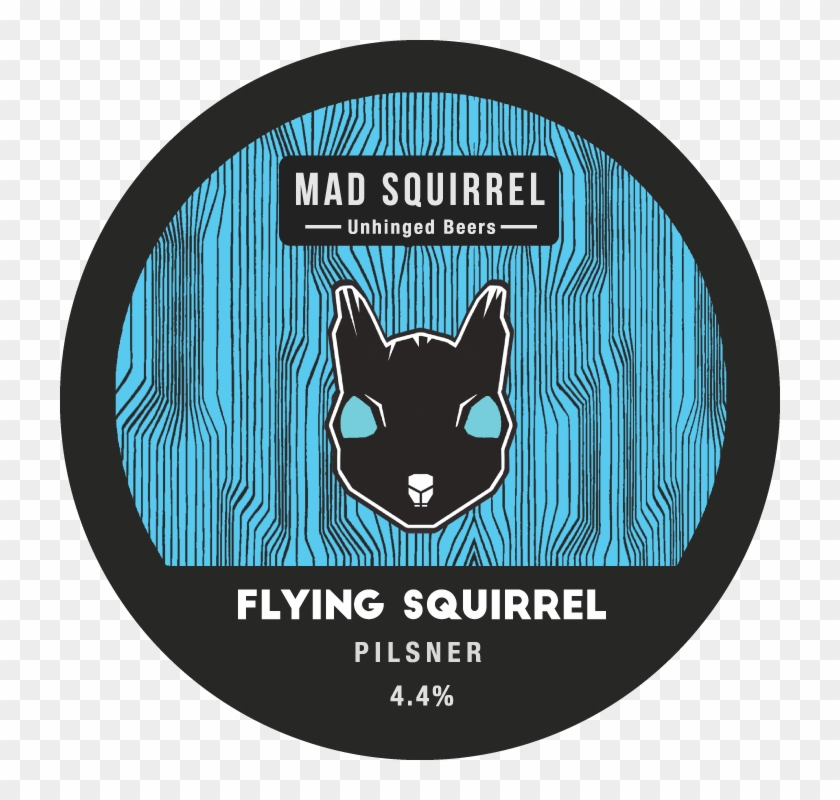 Flying Squirrel Pils - Black Cat Clipart #3182263