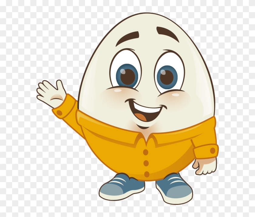 Albert's Here To Help Get Your Kids Eggcited About - Egg Cartoon Clipart #3182264