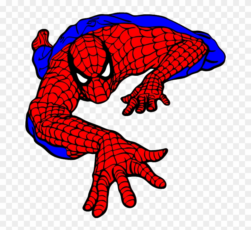 Spiderman, Superhero, Silhouette, Claw, Fictional Character - Spiderman Coloring Pages Clipart #3182368
