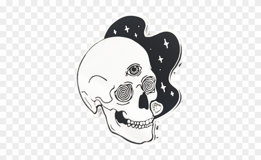 Skull With Third Eye Clipart #3182679