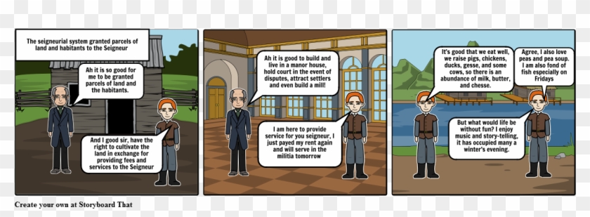 New France - Seigneury House New France Clipart #3182755