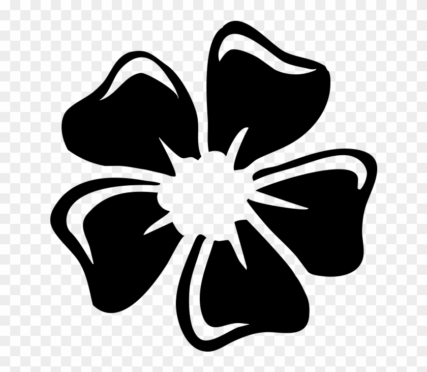 Flowers Silhouette - Illustration Clipart #3182795
