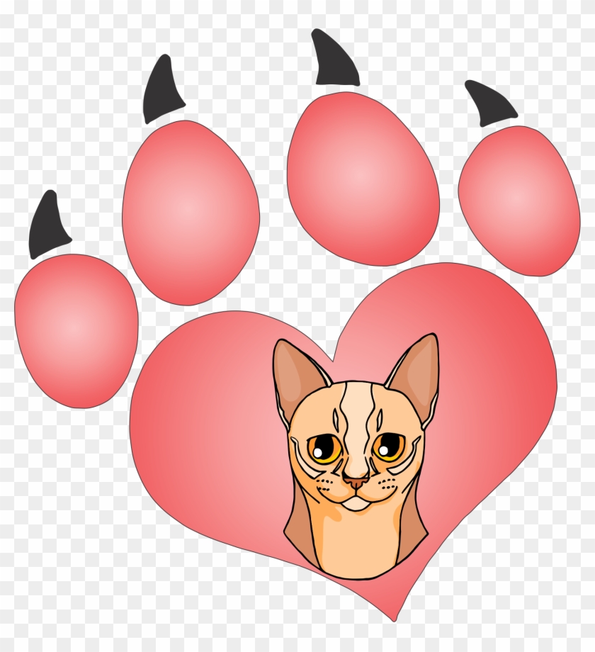 Addthis Sharing Sidebar - Paw Clipart #3182798