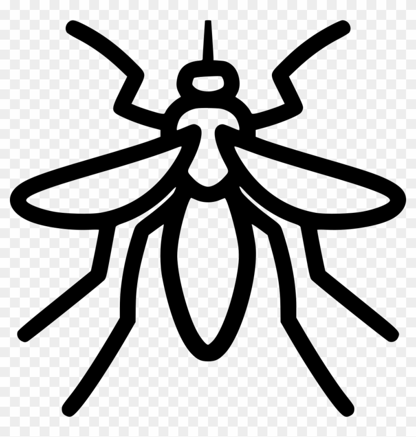 Mosquito Vector Icon - Mosquito Icon Png Clipart #3182965