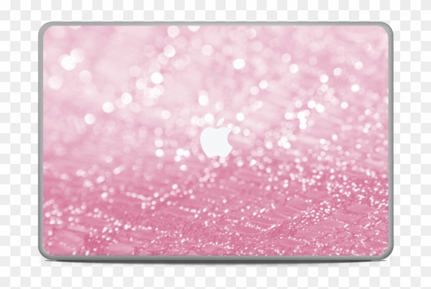 Pink Glitter Skin Macbook Pro 17” - Iphone 8 Pink Glitter Cases Clipart #3183089