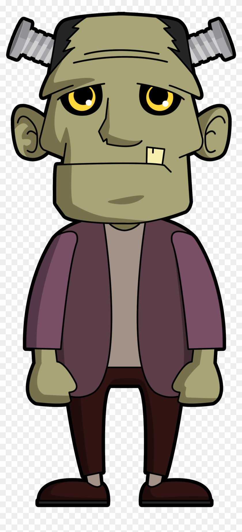 Frankenstein Free To Use Cliparts - Frankenstein Black And White Caricature - Png Download #3183373