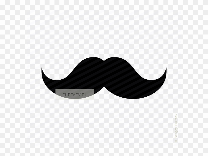 Male Vector Mustache Transparent Clipart Free Download - Png Download #3183725