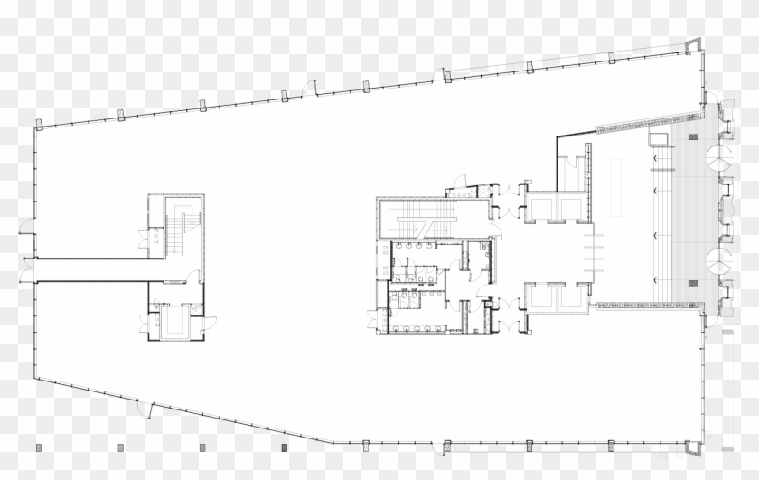 Building A Ground - Floor Plan Clipart #3183952