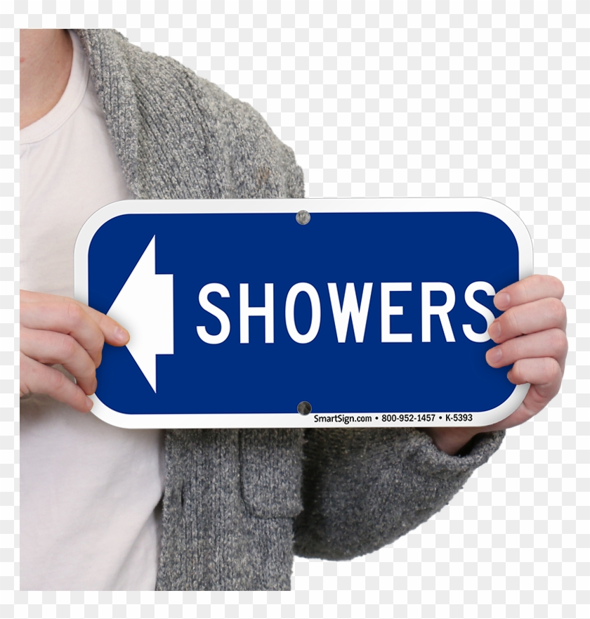 Showers Sign - Sign Clipart