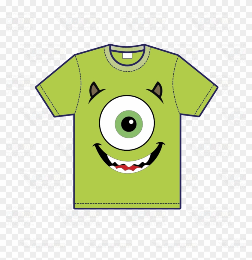 Playera Monsters Inc Personalizada - Cartoon Clipart #3184067