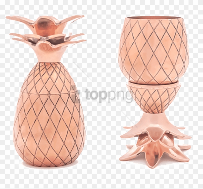 Free Png W&p Design Pineapple Shot Glass Set - Shot Glass Set Pineapple Clipart #3184474