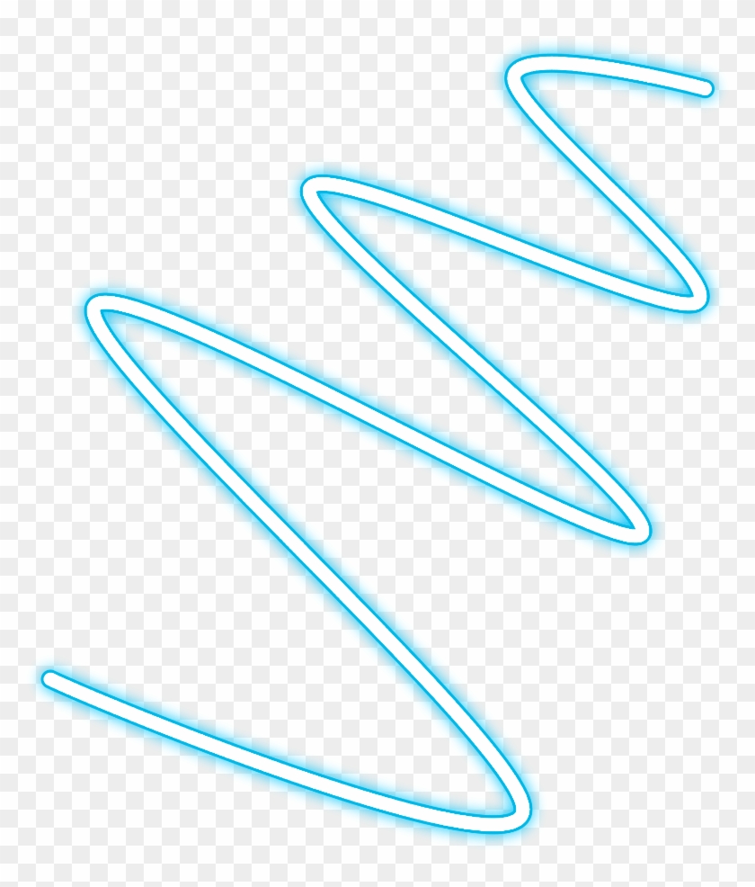 #freetoedit #neon #spiral #blue #glow #frame #border - Sticker Clipart