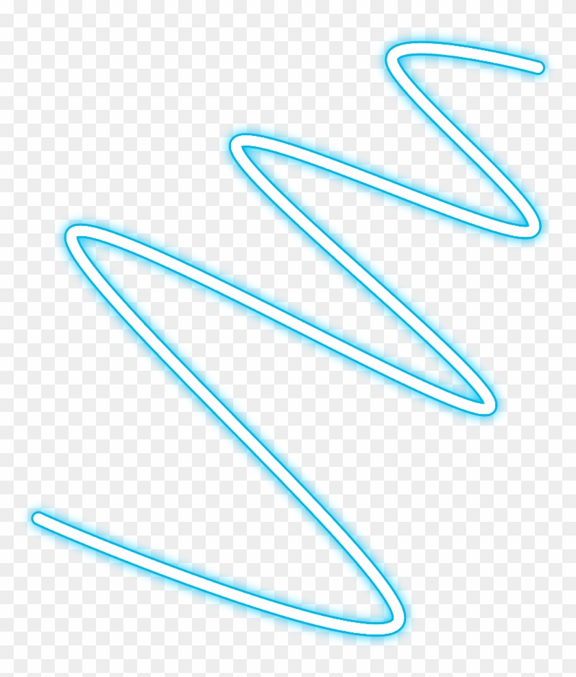 #freetoedit #neon #spiral #blue #glow #frame #border - Sticker Clipart #3184558