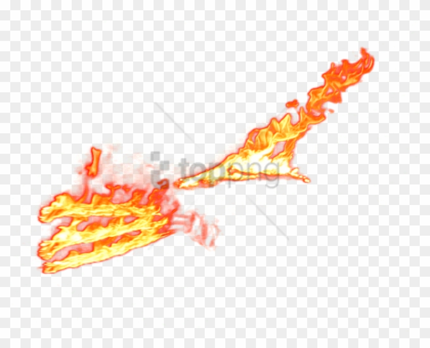 Free Png Fire Effect Photoshop Png Png Image With Transparent - Fire Slash Effect Png Clipart #3184600