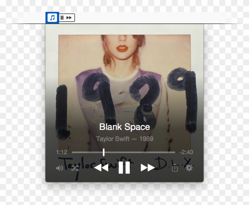 Skip Tunes - Taylor Swift 1989 Cover Clipart