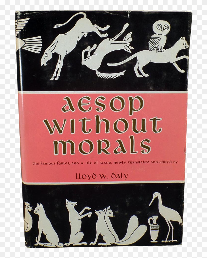 Vintage Hardbound Book Aesop Without Morals Lloyd W - Novel Clipart