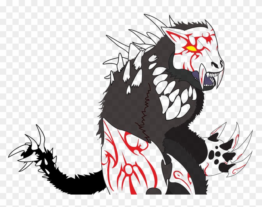 Vector Freeuse Grimm Virus Au - Rwby Human Grimm Hybrid Clipart