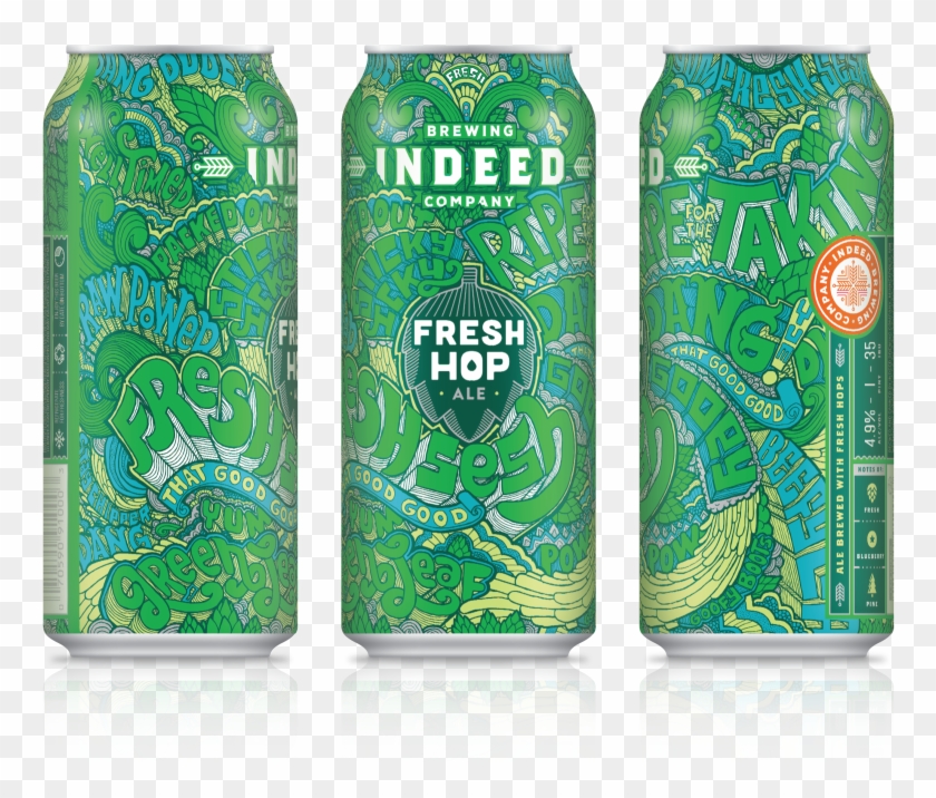 Indeed Brewing Company To Release Fresh Hop Ale In - Fresh Hops Clipart #3185912