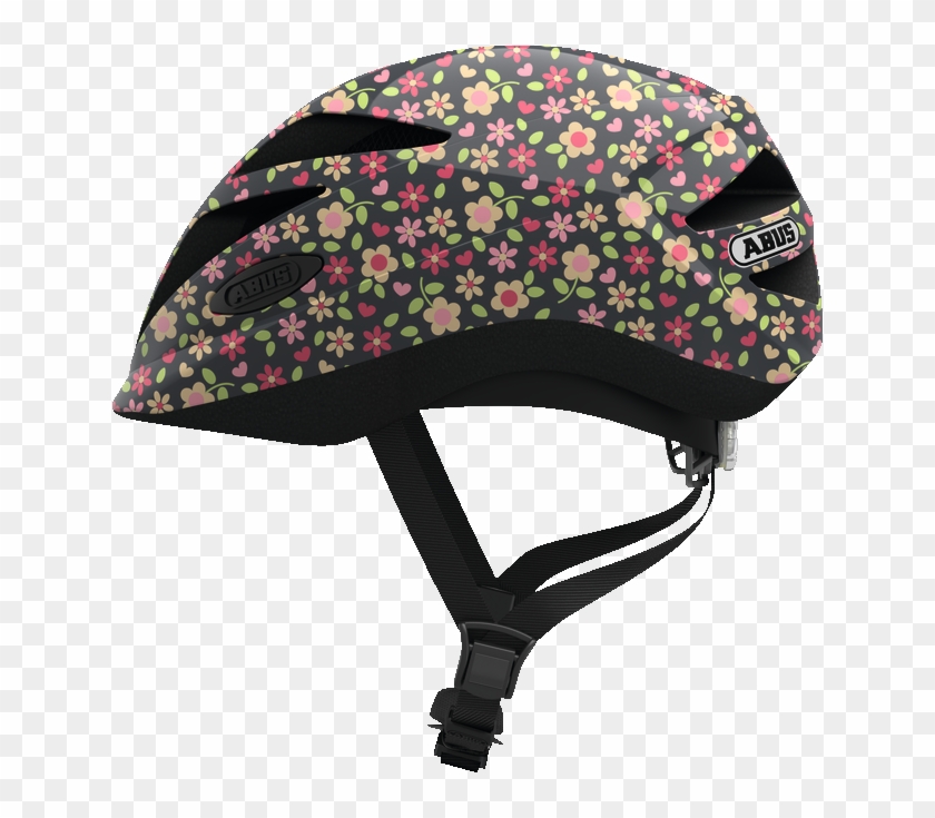 1 Retro Flower M - Fahrradhelm Kinder Abus Clipart #3185956