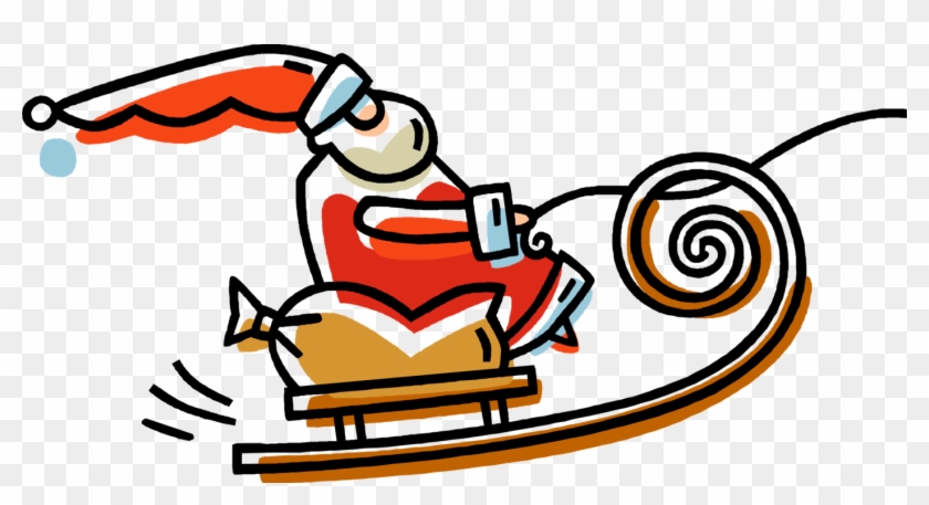 Santa Claus On Christmas Clipart
