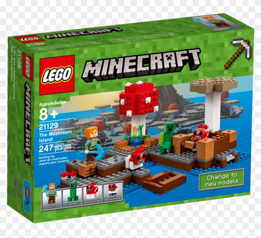 Navigation - Lego Minecraft Mushroom Island Clipart