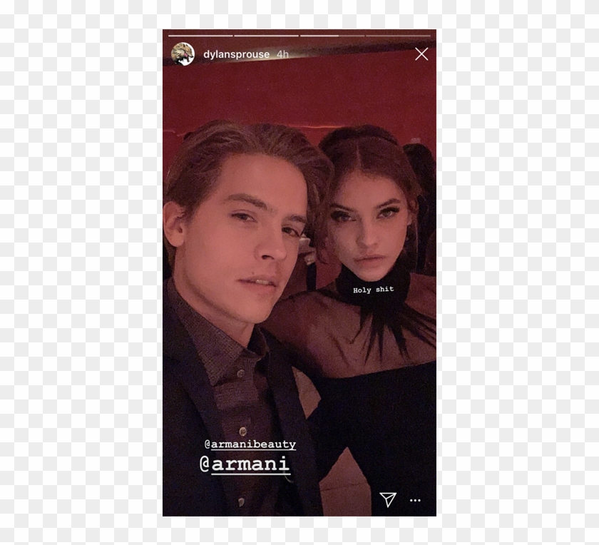 Palvin Barbara Dylan Sprouse - Album Cover Clipart