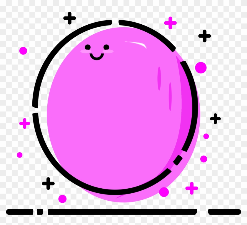 Pink Meb Stylized Texture Border Commercial Png And - Green Clipart