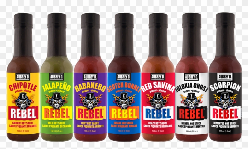Rebel Hot Sauces - Rebel Scorpion Hot Sauce Clipart #3187188