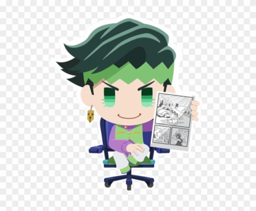 Jojo Drawing Rohan - Jojo Pitter Patter Pop Clipart