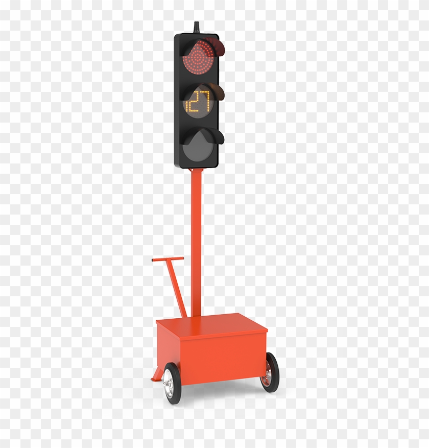 Portable Traffic Lights With Rf Link Communication - Traffic Light Clipart #3187459