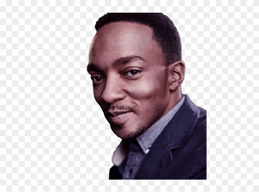 Anthony Mackie Headshot - Man Clipart
