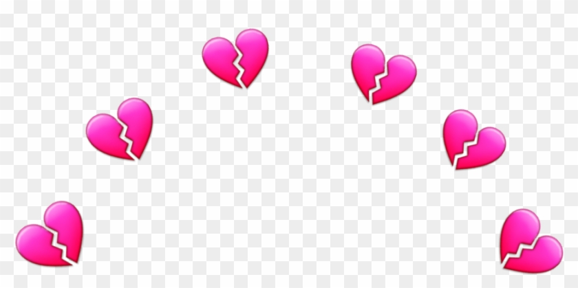 #heartcrown #hearts #crown #crownheart #brokenheart - Heart Clipart
