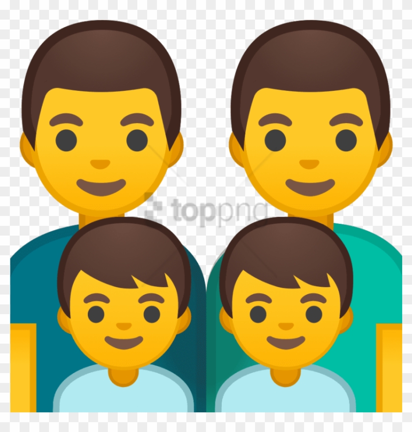 Download Love Images Background - Family Man Woman Boy Girl Emoji Clipart #3187661