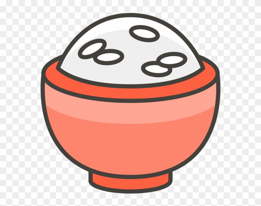 Cooked Rice Emoji Icon Clipart #3187856