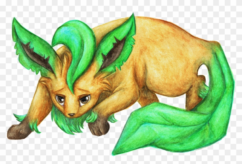 Pokemon - Leafeon - Cartoon Clipart