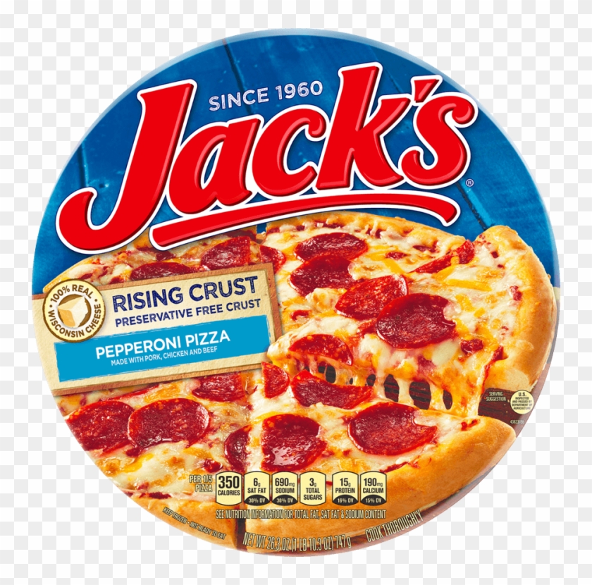Frozen Pizza Png - Jack's Thin Crust Pizza Clipart #3188467